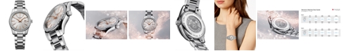 Longines Women's Swiss Conquest Classic Diamond (5/8 ct. t.w.) Stainless Steel Bracelet Watch 29mm